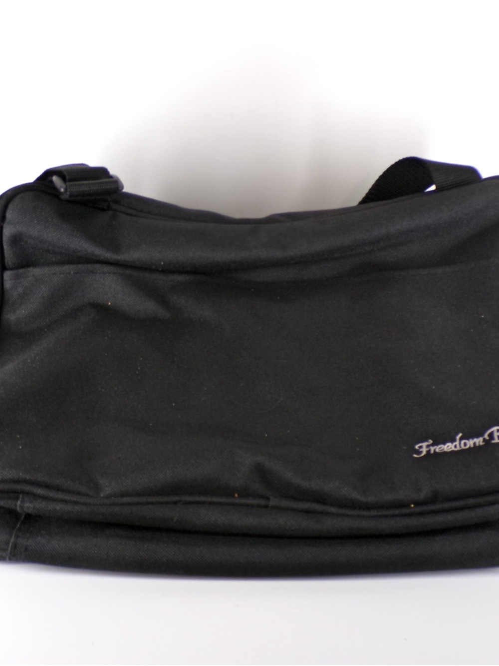 Freedom Bag Black Travel Toiletry Cosmetic Organizer Case Clear Pockets